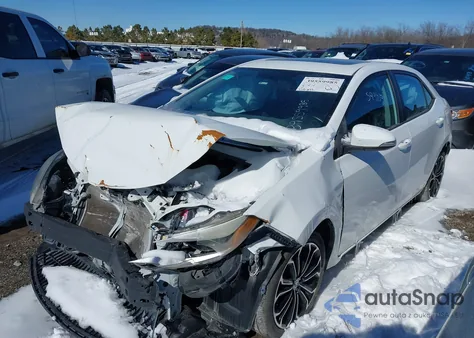 2016 Toyota Corolla S Plus from USA, damaged, VIN 5YFBURHE3GP460075